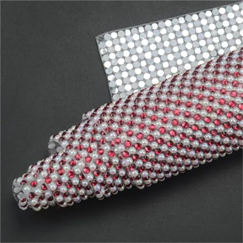 24 x 40 cm Strass- und Perlen-Netz, selbstklebende Zierleiste, Applikation, Kristall-Strass-Aufkleber für Hochzeit, DIY und Kleidungsdekoration 24 x 40 cm Strass- und Perlen-Netz, selbstklebende Zierleiste, Applikation, Kristall-Strass-Aufkleber für Hochzeit, DIY und Kleidungsdekoration von Generisch