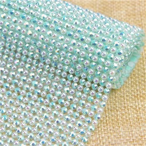 24 x 40 cm Strass- und Perlen-Netz, selbstklebende Zierleiste, Applikation, Kristall-Strass-Aufkleber für Hochzeit, DIY und Kleidungsdekoration 24 x 40 cm Strass- und Perlen-Netz, selbstklebende Zierleiste, Applikation, Kristall-Strass-Aufkleber für Hochzeit, DIY und Kleidungsdekoration von Generisch