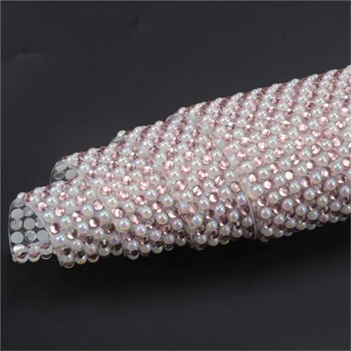 24 x 40 cm Strass- und Perlen-Netz, selbstklebende Zierleiste, Applikation, Kristall-Strass-Aufkleber für Hochzeit, DIY und Kleidungsdekoration 24 x 40 cm Strass- und Perlen-Netz, selbstklebende Zierleiste, Applikation, Kristall-Strass-Aufkleber für Hochzeit, DIY und Kleidungsdekoration von Generisch