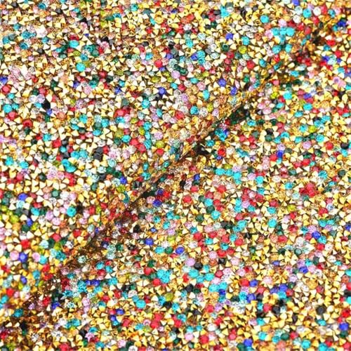 24 x 40 cm roségoldene selbstklebende Strass-Netzbesatz, Harz-Kristallperlen, Stoffblatt, Strassband, Applikation für DIY Handwerk und Kleidung 24 x 40 cm roségoldene selbstklebende Strass-Netzbesatz, Harz-Kristallperlen, Stoffblatt, Strassband, Applikation für DIY Handwerk und Kleidung von Generisch