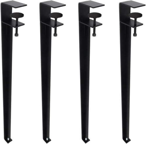 28 Zoll F-Hochleistungs-Haarnadel-Möbelbeine, 4 Stück, Metall, Heimwerkerprojekte for Couchtisch, Esstisch, Designer-Schreibtisch(B) von Generisch