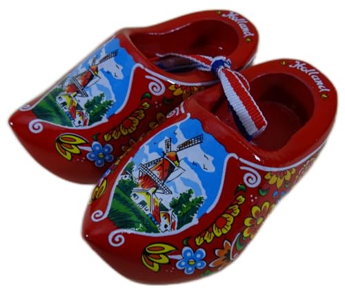 2er Set Deko Holland Clogs Windmühle 10 x 5 x 5 cm Blumen Holz Klumpen Figur Deko Halle GMTX 5500 2er Set Deko Holland Clogs Windmühle 10 x 5 x 5 cm Blumen Holz Klumpen Figur Deko Halle GMTX 5500 von Generisch