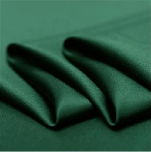 3/5/10 m Satin-Chiffon-Kreppstoff, zum Nähen, seidig, einfarbig, Hemd, Kleid, modischer Stoff von Generisch