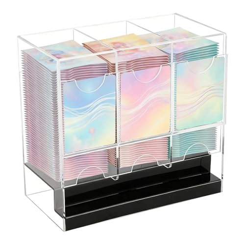 3 Fach Kartenpackspender Für 120 Boostern - Booster Pack Distributor Automatisch, Acryl Karten Display Organizer Aufbewahrungsbox, Für Tauschkartenspiele, Den Einzelhandel Und Spieleevents 3 Fach Kartenpackspender Für 120 Boostern - Booster Pack Distributor Automatisch, Acryl Karten Display Organizer Aufbewahrungsbox, Für Tauschkartenspiele, Den Einzelhandel Und Spieleevents von Generisch