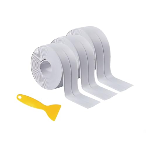 3 Rollen Dichtungsband Selbstklebend 3,2Meter, Fugendichtungsband, Dichtungsband Dusche, Dichtungsstreifen Wasserdicht Klebeband für Küche, Badezimmer, Toilette, Wandecke 3 Rollen Dichtungsband Selbstklebend 3,2Meter, Fugendichtungsband, Dichtungsband Dusche, Dichtungsstreifen Wasserdicht Klebeband für Küche, Badezimmer, Toilette, Wandecke von Generisch