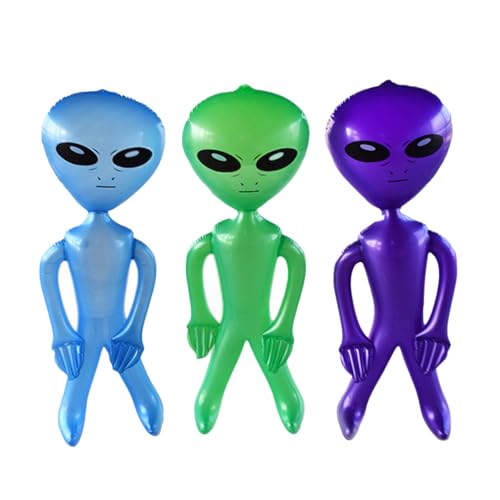 3 Stück Alien Aufblasbar, 90 CM Halloween Alie-n Aufblasbar, en Partydekorationen, Aliens Aufblasbares Spielzeug Für Halloween Geburtstag Alien Party Kinder Erwachsene 3 Stück Alien Aufblasbar, 90 CM Halloween Alie-n Aufblasbar, en Partydekorationen, Aliens Aufblasbares Spielzeug Für Halloween Geburtstag Alien Party Kinder Erwachsene von Generisch
