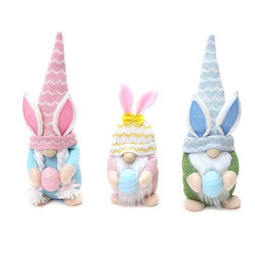 3 Stück Osterwichtel aus Plüsch mit Eierdeko Osterhasenpuppe auf dem Tisch Desktop Tomte Frühling Wichtel Geschenk für Frauen Frühlings Deko Geschenke zu Ostern Kinder 7 Jahre 3 Stück Osterwichtel aus Plüsch mit Eierdeko Osterhasenpuppe auf dem Tisch Desktop Tomte Frühling Wichtel Geschenk für Frauen Frühlings Deko Geschenke zu Ostern Kinder 7 Jahre von Generisch