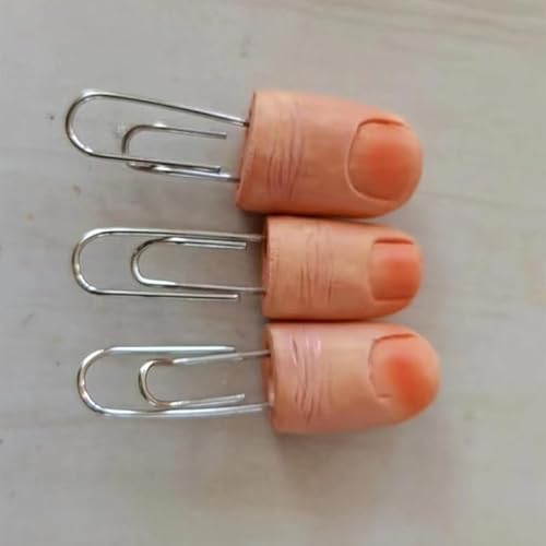 3 gruselige Fingerform-Lesezeichen für Halloween, Schreibwaren, Büroklammern 3 gruselige Fingerform-Lesezeichen für Halloween, Schreibwaren, Büroklammern von Generisch