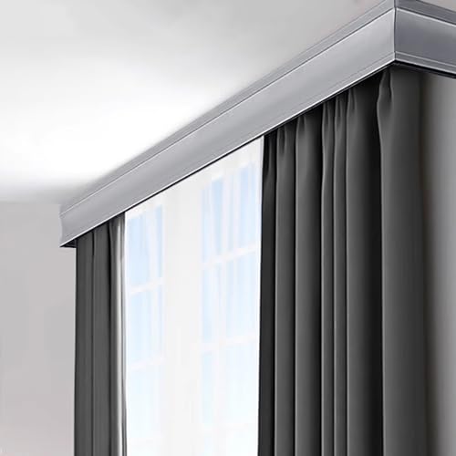 3-in-1 dekoratives Doppelstab-Vorhang-Set für graue Gardinenstangen mit Beschlägen, 4,2 m lang, perfekt für Wohnzimmer und Schlafzimmer Fensterbehandlungen 3-in-1 dekoratives Doppelstab-Vorhang-Set für graue Gardinenstangen mit Beschlägen, 4,2 m lang, perfekt für Wohnzimmer und Schlafzimmer Fensterbehandlungen von Generisch