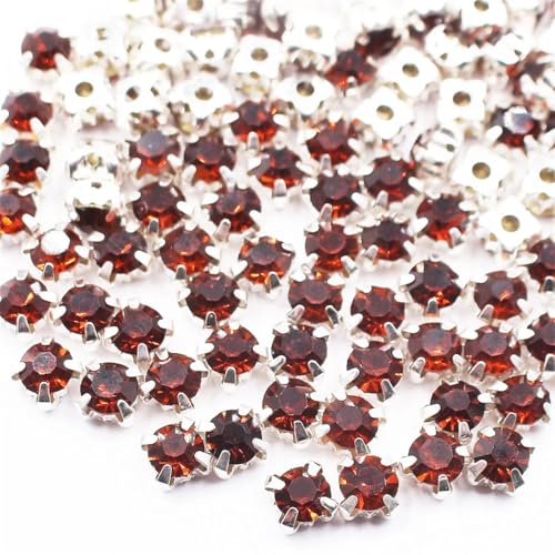 3 x 7 mm rechteckige Harz-Strasssteine, nicht flache Rückseite, für Bastelarbeiten, Kleidung, Dekoration, Handwerk, 1000 Stück von Generisch