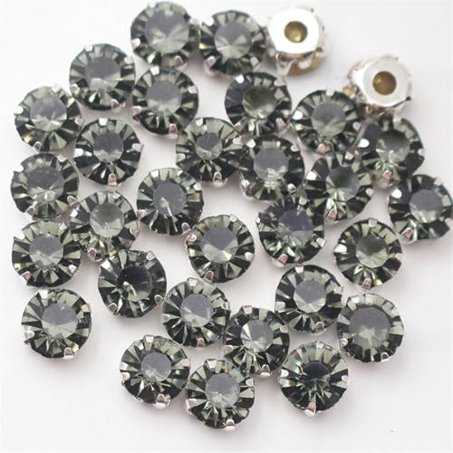 3 x 7 mm rechteckige Harz-Strasssteine, nicht flache Rückseite, für Bastelarbeiten, Kleidung, Dekoration, Handwerk, 1000 Stück von Generisch