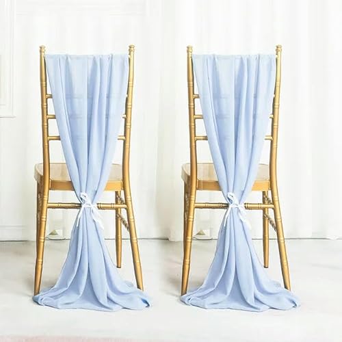 30 stücke 30/50/70 * 300 cm Chiffon Stuhl Schärpen Für Hochzeit Fliege Band Knoten Abdeckung Sitz Zurück Gürtel Tisch Läufer Chiffon Vertikale Stuhl Drapieren von Generisch