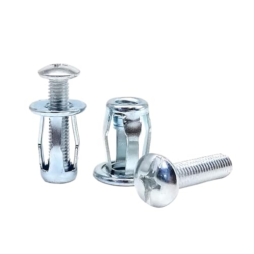 35 Stück/Box Jack Nut Expansion Nieten Mutter Schraube Bolzen Mix M4 M5 M6 Kit for Hohlwand Eisen Haut Klemme Blütenblatt Form Anker Stecker 35 Stück/Box Jack Nut Expansion Nieten Mutter Schraube Bolzen Mix M4 M5 M6 Kit for Hohlwand Eisen Haut Klemme Blütenblatt Form Anker Stecker von Generisch