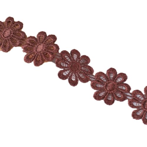 35 mm ausgehöhltes Bastelband, dekoratives Nähen, DIY, Hut, Kleid, Zubehör, Unterwäsche, Spitze, Braun, 2 Meter 35 mm ausgehöhltes Bastelband, dekoratives Nähen, DIY, Hut, Kleid, Zubehör, Unterwäsche, Spitze, Braun, 2 Meter von Generisch