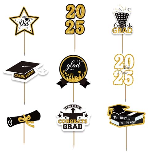 36PCS Graduation Party Dekorationen Klasse 2025 Glückwunsch Grad Tisch Mittelstück Abschluss Tisch Dekorationen 36PCS Graduation Party Dekorationen Klasse 2025 Glückwunsch Grad Tisch Mittelstück Abschluss Tisch Dekorationen von Generisch