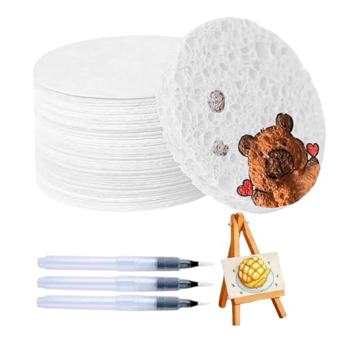 3D Canvas Paper Sponge, Painting Paper Kit, Foam Texture Craft Accessories with Paint Pen, Perfect for Birthday Cards, Travel Projects, Kids & Children’s Fun Art Activities 3D Canvas Paper Sponge, Painting Paper Kit, Foam Texture Craft Accessories with Paint Pen, Perfect for Birthday Cards, Travel Projects, Kids & Children’s Fun Art Activities von Generisch