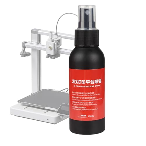 3D-Druckerbett Kleber,100ml Bauplatte Kleber Spray - Langlebiger Sprühkleber Für 3D Druck Modellfixierung Und Pflege von Generisch