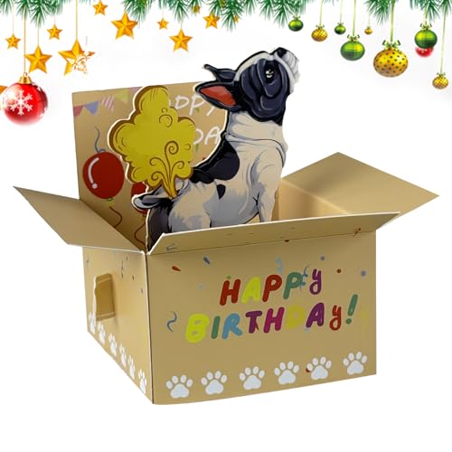 3D -Geburtstagskarte - Papiermedium 5x7 Zoll Pop -up -Gruß | Lustig Happy Birthdaŷ Carď mit einzigartigem Design, Geschenk für Mama, Papa, Kinder | Feierparty, Familientreffen 3D -Geburtstagskarte - Papiermedium 5x7 Zoll Pop -up -Gruß | Lustig Happy Birthdaŷ Carď mit einzigartigem Design, Geschenk für Mama, Papa, Kinder | Feierparty, Familientreffen von Generisch