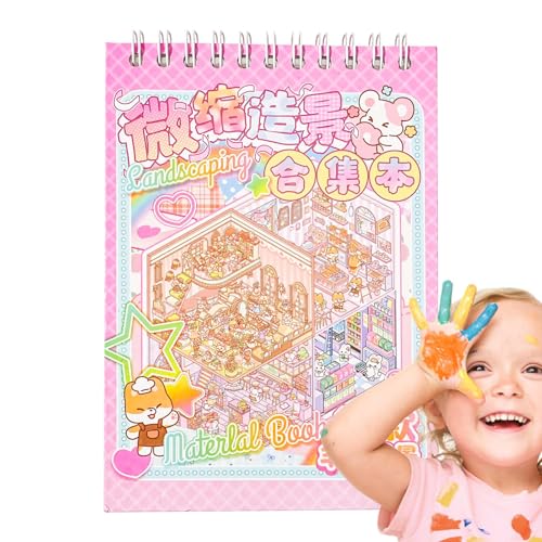 3D -Goodie -Bag -Aufkleber - Miniaturkabine -Szenenabziehbilder, niedliche Cartoon -Wasserdichtungsblätter, reichhaltiges Muster detailliertes Scrapbook Sticker Collection | Simuliertes Kabinen -Szene 3D -Goodie -Bag -Aufkleber - Miniaturkabine -Szenenabziehbilder, niedliche Cartoon -Wasserdichtungsblätter, reichhaltiges Muster detailliertes Scrapbook Sticker Collection | Simuliertes Kabinen -Szene von Generisch