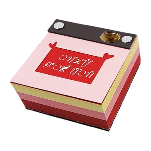 3D Haftnotizen - 3D Memo Kunstblock | Gravurplaner Mehrzweck Vintage Design Notizblock für Büro Weihnachten Ostern Schreibtisch 3D Haftnotizen - 3D Memo Kunstblock | Gravurplaner Mehrzweck Vintage Design Notizblock für Büro Weihnachten Ostern Schreibtisch von Generisch