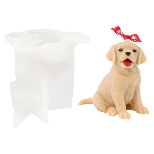3D -Hunde Kerzenformen - Welpenkerzenformen, Harzseifeformen | Flexible Kunsthandwerk Kerzenform, Leicht Zu Reinigende Kerzenform Mit Silikon Mit Lebensmittelqualität Für Eiswürfel, Kuchen, Desserts, 3D -Hunde Kerzenformen - Welpenkerzenformen, Harzseifeformen | Flexible Kunsthandwerk Kerzenform, Leicht Zu Reinigende Kerzenform Mit Silikon Mit Lebensmittelqualität Für Eiswürfel, Kuchen, Desserts, von Generisch