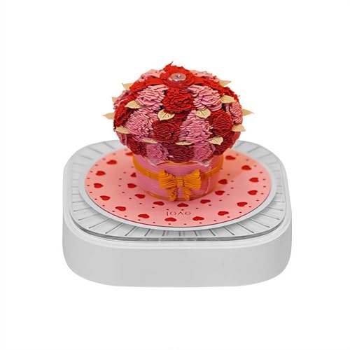 3D-Kalender 2026, 3D-Zeitmesser, Kalender 2026 mit LED-Licht, 3D-Rosen-Notizblock, Papierskulptur, Kunstwerk, exquisit, kreativ, antihaftbeschichtet, Haftnotizen, DIY, Postnotizen für Büro, Zuhause 3D-Kalender 2026, 3D-Zeitmesser, Kalender 2026 mit LED-Licht, 3D-Rosen-Notizblock, Papierskulptur, Kunstwerk, exquisit, kreativ, antihaftbeschichtet, Haftnotizen, DIY, Postnotizen für Büro, Zuhause von Generisch