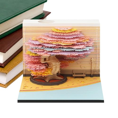 3D Kalender - 3D Kalender 2026 Baum Design Tischdekoration - Notizblock Tisch Deko für Schüler Lehrer Studium Schule Wohn- Einzug Geschenk Schüler Studenten Büro Lehrer Familie 3D Kalender - 3D Kalender 2026 Baum Design Tischdekoration - Notizblock Tisch Deko für Schüler Lehrer Studium Schule Wohn- Einzug Geschenk Schüler Studenten Büro Lehrer Familie von Generisch