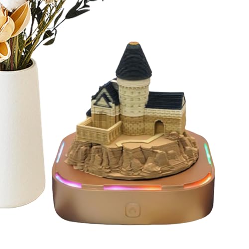 Notizblock, 2025 Time Piece Kalender, Abreißbarer Panorama Schloss Papierschnitz Tagesnotizblock, Kalender Desktop Skulptur, Bastel Haftnotiz Ornamente für Den Schul Heims Schreibtisch Notizblock, 2025 Time Piece Kalender, Abreißbarer Panorama Schloss Papierschnitz Tagesnotizblock, Kalender Desktop Skulptur, Bastel Haftnotiz Ornamente für Den Schul Heims Schreibtisch von Generisch