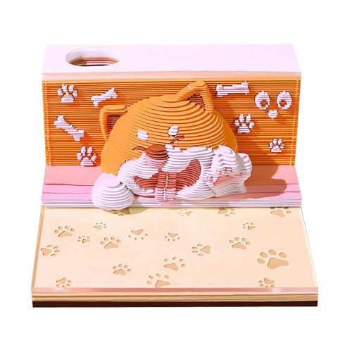 3D-Notizblock, 3D-Notizblock, Weihnachtsbaum mit Licht, Panda-Haftnotizen zum Abreißen mit Stifthalter, DIY-Notizblock, Papierschnitzerei, Desktop-Skulptur, dekoratives Geschenk für Schule, Zuhause 3D-Notizblock, 3D-Notizblock, Weihnachtsbaum mit Licht, Panda-Haftnotizen zum Abreißen mit Stifthalter, DIY-Notizblock, Papierschnitzerei, Desktop-Skulptur, dekoratives Geschenk für Schule, Zuhause von Generisch
