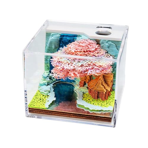 3D-Notizblock, 3D-Notizblock, Weihnachtsbaum mit Licht, Panda-Haftnotizen zum Abreißen mit Stifthalter, DIY-Notizblock, Papierschnitzerei, Desktop-Skulptur, dekoratives Geschenk für Schule, Zuhause 3D-Notizblock, 3D-Notizblock, Weihnachtsbaum mit Licht, Panda-Haftnotizen zum Abreißen mit Stifthalter, DIY-Notizblock, Papierschnitzerei, Desktop-Skulptur, dekoratives Geschenk für Schule, Zuhause von Generisch