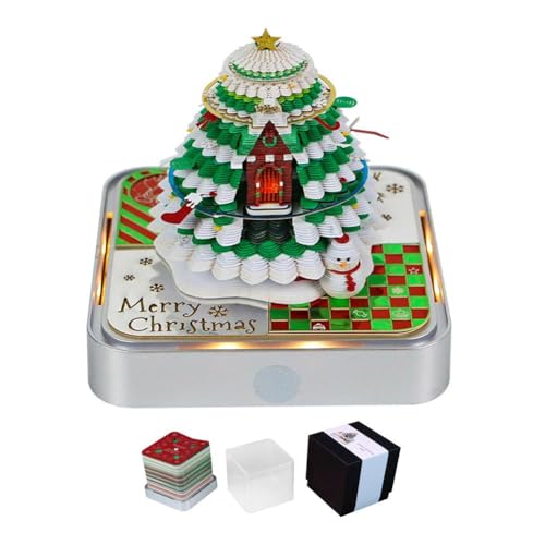3D-Notizblock, 3D-Notizblock, Weihnachtsbaum mit Licht, Panda-Haftnotizen zum Abreißen mit Stifthalter, DIY-Notizblock, Papierschnitzerei, Desktop-Skulptur, dekoratives Geschenk für Schule, Zuhause 3D-Notizblock, 3D-Notizblock, Weihnachtsbaum mit Licht, Panda-Haftnotizen zum Abreißen mit Stifthalter, DIY-Notizblock, Papierschnitzerei, Desktop-Skulptur, dekoratives Geschenk für Schule, Zuhause von Generisch