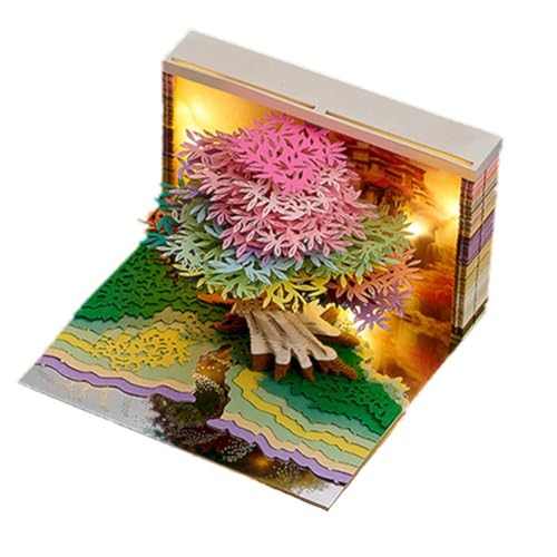 3D-Notizblock, Baumhaus, 3D-Notizblock, Desktop-Dekoration, 2025, Kalender, Stift, Handwerk, Abreißen, Notizblock, Wochenpapier, Z6P9 3D-Notizblock, Baumhaus, 3D-Notizblock, Desktop-Dekoration, 2025, Kalender, Stift, Handwerk, Abreißen, Notizblock, Wochenpapier, Z6P9 von Generisch