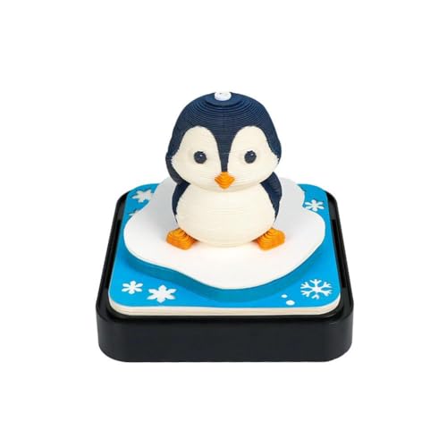 3D-Notizblock, Panorama-Pinguine, 3D-Haftnotizen, zum Abreißen, Schreibtisch-Notizblock, Notizen Scu Schnitzpapier 3D-Notizblock, Panorama-Pinguine, 3D-Haftnotizen, zum Abreißen, Schreibtisch-Notizblock, Notizen Scu Schnitzpapier von Generisch
