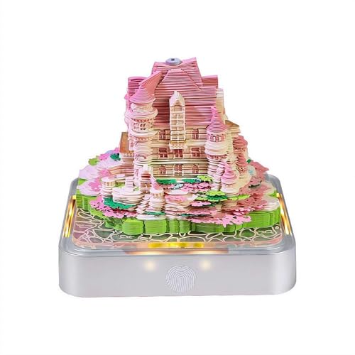 3D-Notizblock, Schloss mit Licht, Liebesschloss, 3D-Sticknotizen, Abreißpapier, Offenbarung, Bequemlichkeit, Abreißschloss, Sti 3D-Notizblock, Schloss mit Licht, Liebesschloss, 3D-Sticknotizen, Abreißpapier, Offenbarung, Bequemlichkeit, Abreißschloss, Sti von Generisch