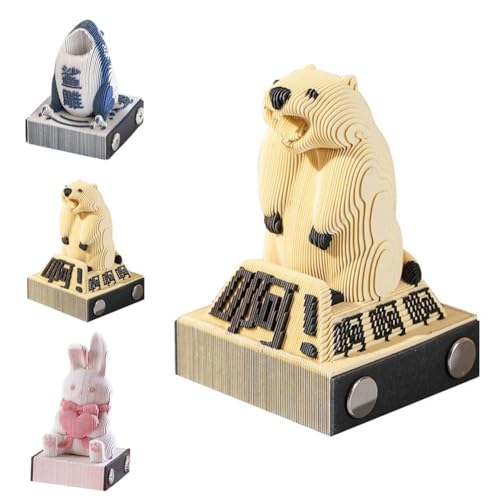 3D-Notizblock, kunstvolle Blöcke, niedliche Haftnotizen, Papierskulpturen, Haftnotizen, lasergravierte Haftnotizen, geeignet für Notizen, Urlaubsgeschenke, dekorative Ornamente 3D-Notizblock, kunstvolle Blöcke, niedliche Haftnotizen, Papierskulpturen, Haftnotizen, lasergravierte Haftnotizen, geeignet für Notizen, Urlaubsgeschenke, dekorative Ornamente von Generisch