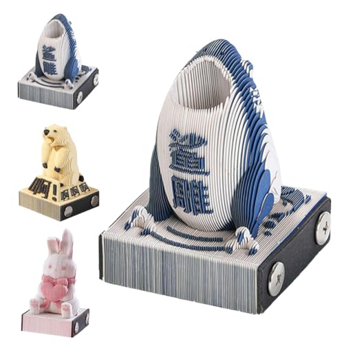 3D-Notizblock, kunstvolle Blöcke, niedliche Haftnotizen, Papierskulpturen, Haftnotizen, lasergravierte Haftnotizen, geeignet für Notizen, Urlaubsgeschenke, dekorative Ornamente 3D-Notizblock, kunstvolle Blöcke, niedliche Haftnotizen, Papierskulpturen, Haftnotizen, lasergravierte Haftnotizen, geeignet für Notizen, Urlaubsgeschenke, dekorative Ornamente von Generisch