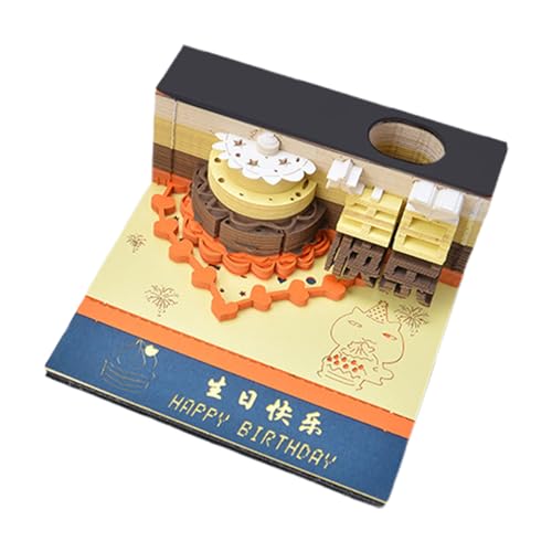3D Papier-Gravur Notizen | Klebbarer Notizblock Mit Vintage-Muster | Gravurplaner Mehrzweck Vintage Design Notizblock für Büro Weihnachten Ostern Schreibtisch 3D Papier-Gravur Notizen | Klebbarer Notizblock Mit Vintage-Muster | Gravurplaner Mehrzweck Vintage Design Notizblock für Büro Weihnachten Ostern Schreibtisch von Generisch