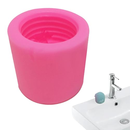 3D-Silikonformen zur Kerzenherstellung – Backen -Kuchenform, 3D-Silikonform, schnelle und lebensmittelechte Silikonform, einzigartiges Kerzenform-Set für Kerzenherstellung (5,9 x 5,9 x 5,9 cm) von Generisch