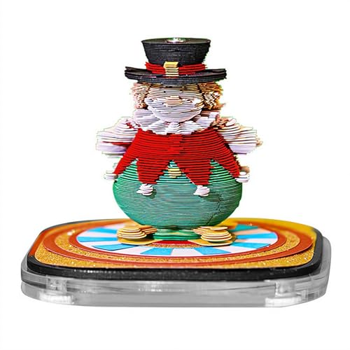 3D Stereoskopische Notizen, 256 Seiten 3D Memo Pad, 3D Haftnotizen für Büro Zuhause Geschenke Ornamente 3D Stereoskopische Notizen, 256 Seiten 3D Memo Pad, 3D Haftnotizen für Büro Zuhause Geschenke Ornamente von Generisch