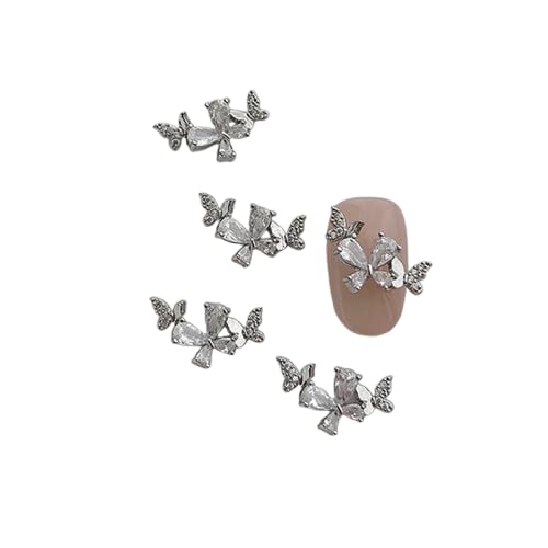 3D-Strasssteine Nagel kunst Charms, Schmetterlings nägel Charms Design, Luxus Mode Maniküre Kunst Zubehör 3D-Strasssteine Nagel kunst Charms, Schmetterlings nägel Charms Design, Luxus Mode Maniküre Kunst Zubehör von Generisch