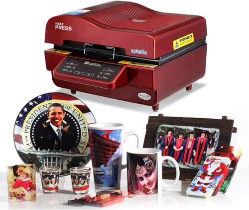 3D-Sublimations-Vakuum-Wärmepresse für Tasse, T-Shirt, Handyhüllen-Druck, Digitaldruck-Lösung von Generisch