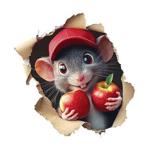 3D Wanddeko Kunst | Cartoon Loch Wandsticker | Kreativ Abziehbar & Klebend – Deko Für Bad, Küche, Garten, Kinderzimmer, Schlafzimmer & Wohnraum 3D Wanddeko Kunst | Cartoon Loch Wandsticker | Kreativ Abziehbar & Klebend – Deko Für Bad, Küche, Garten, Kinderzimmer, Schlafzimmer & Wohnraum von Generisch