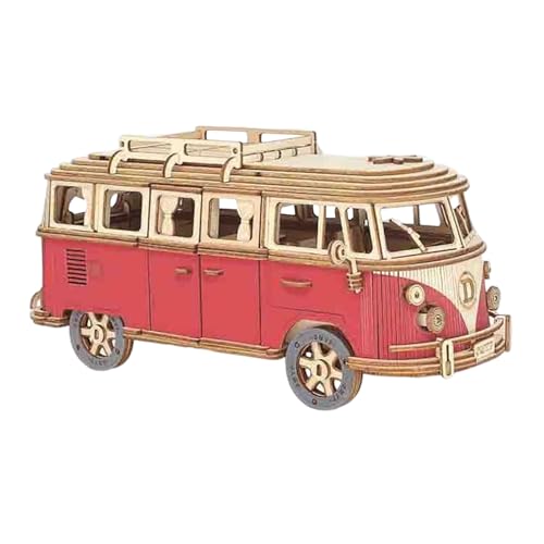 3DPuzzle Express Bus Holzpuzzle Modellbau - Lokomotive Holzbausatz - 3D-Puzzle-Bus-Bausatz Aus Holz Zum Basteln Für Jugendliche Und Erwachsene, 30x12x14cm 3DPuzzle Express Bus Holzpuzzle Modellbau - Lokomotive Holzbausatz - 3D-Puzzle-Bus-Bausatz Aus Holz Zum Basteln Für Jugendliche Und Erwachsene, 30x12x14cm von Generisch