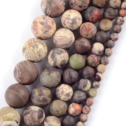 4–12 mm Natursteinperlen, matt, poliert, Achat, rund, lose Perlen für Schmuckherstellung, Standard, 12 mm, ca. 30 Stück 4–12 mm Natursteinperlen, matt, poliert, Achat, rund, lose Perlen für Schmuckherstellung, Standard, 12 mm, ca. 30 Stück von Generisch