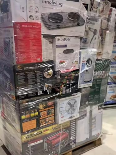 4-30 STK. Palettenware Haushaltswaren Multimedia A Ware B Ware Palette Elektronik Warehouse Deal Elektronik Geschenkbox,HY15 von Generisch