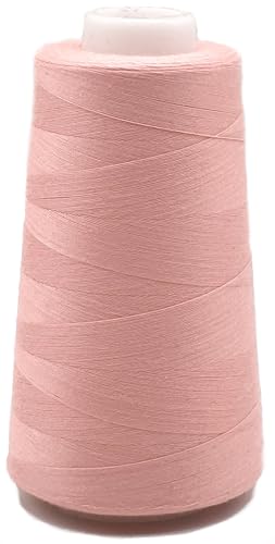 4 Konen Overlockgarn je 3000 yards = 2743.2 m // 4 Konen 12.000 yds = 10972.8 m (002-Rosa) von Generisch