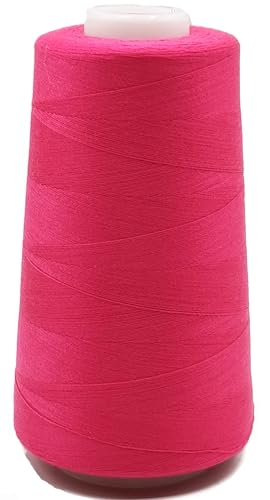 4 Konen Overlockgarn je 3000 yards = 2743.2 m // 4 Konen 12.000 yds = 10972.8 m (011-Pink) von Generisch