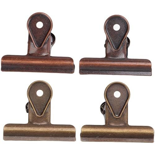 4 Stück Chipbeutel-Clips, starker Halt, Lebensmittel-Clips, Eisen, Büroklammern, mehrfarbig, Büroklammern, robuste magnetische Clips 4 Stück Chipbeutel-Clips, starker Halt, Lebensmittel-Clips, Eisen, Büroklammern, mehrfarbig, Büroklammern, robuste magnetische Clips von Generisch