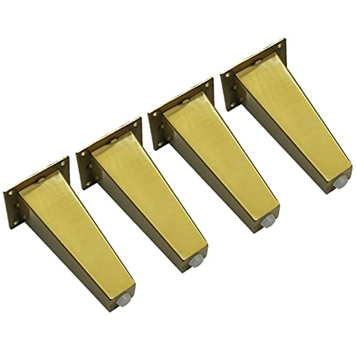 4 Stück Edelstahl Kegel Möbelbeine 6,0 cm rutschfeste Ersatzfüße für Sofa Couch Bett TV Schrank - Stützbeine für Wohnkultur 4 Stück Edelstahl Kegel Möbelbeine 6,0 cm rutschfeste Ersatzfüße für Sofa Couch Bett TV Schrank - Stützbeine für Wohnkultur von Generisch