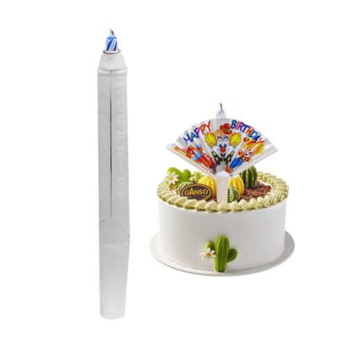 Generisch 4-teiliges Geburtstagskerzen, Kreative Kerzen mit Fächern, Reusable Novelty Fan Birthday Candle, Internet-Promi-Fan für Kinder, Wünscht Kerze Generisch 4-teiliges Geburtstagskerzen, Kreative Kerzen mit Fächern, Reusable Novelty Fan Birthday Candle, Internet-Promi-Fan für Kinder, Wünscht Kerze von Generisch